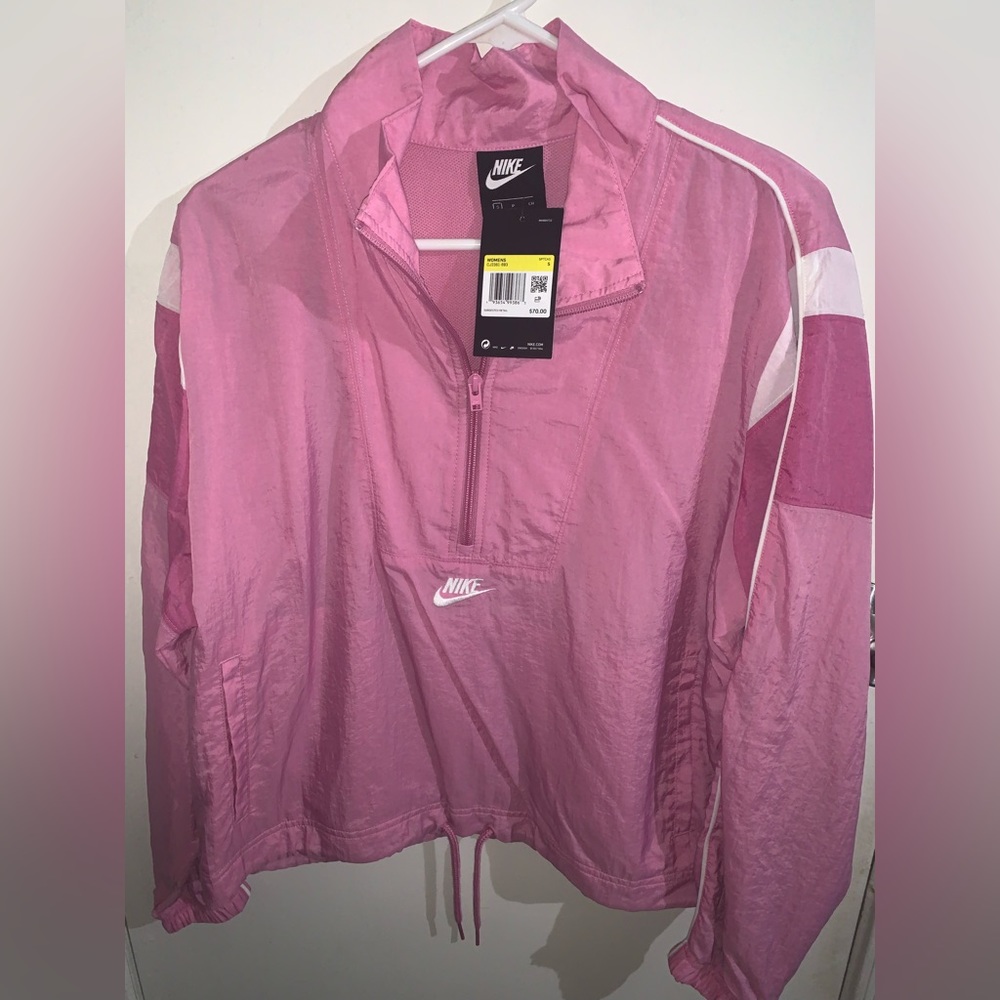 Pink Nike Windbreaker